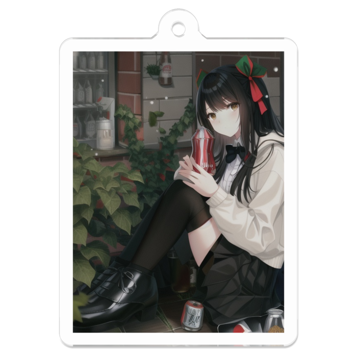 アクリルキーホルダー - 50 x 50 (mm)