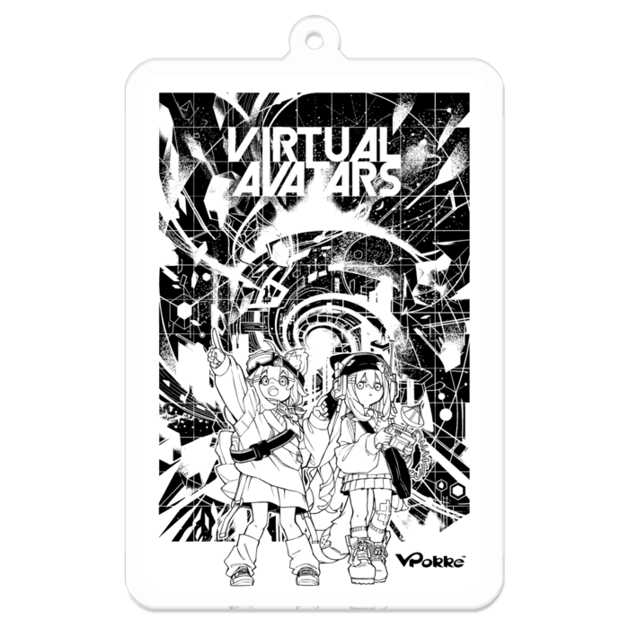 アクリルキーホルダー - W70 × 70mm 以内