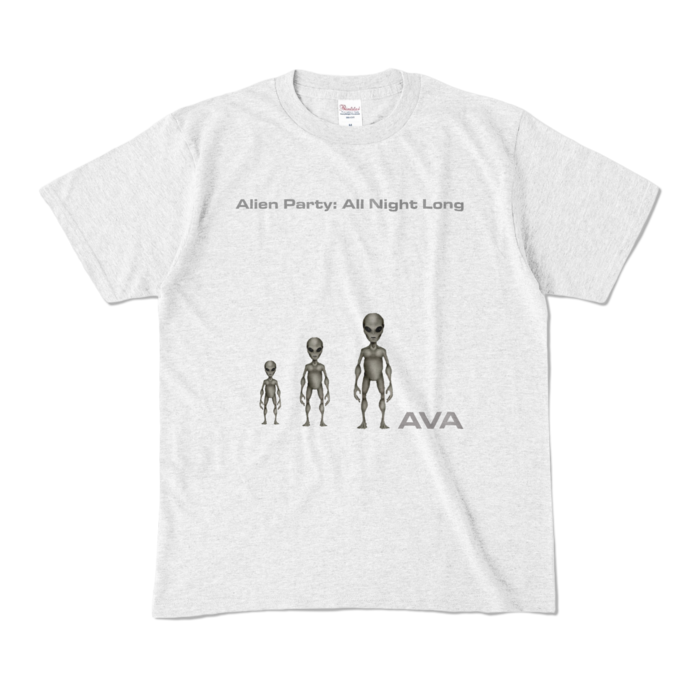 カラーTシャツ - M - アッシュ (淡色)