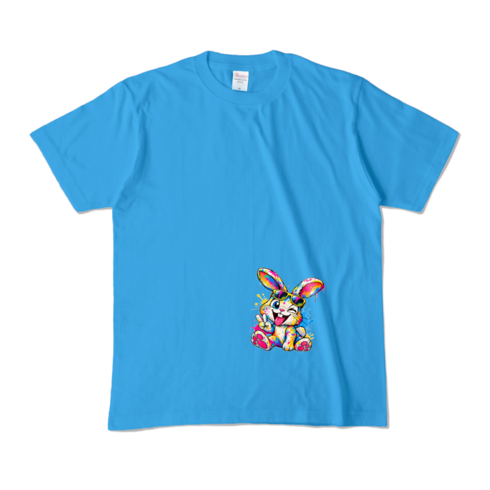 カラーTシャツ - M - ターコイズ （濃色）