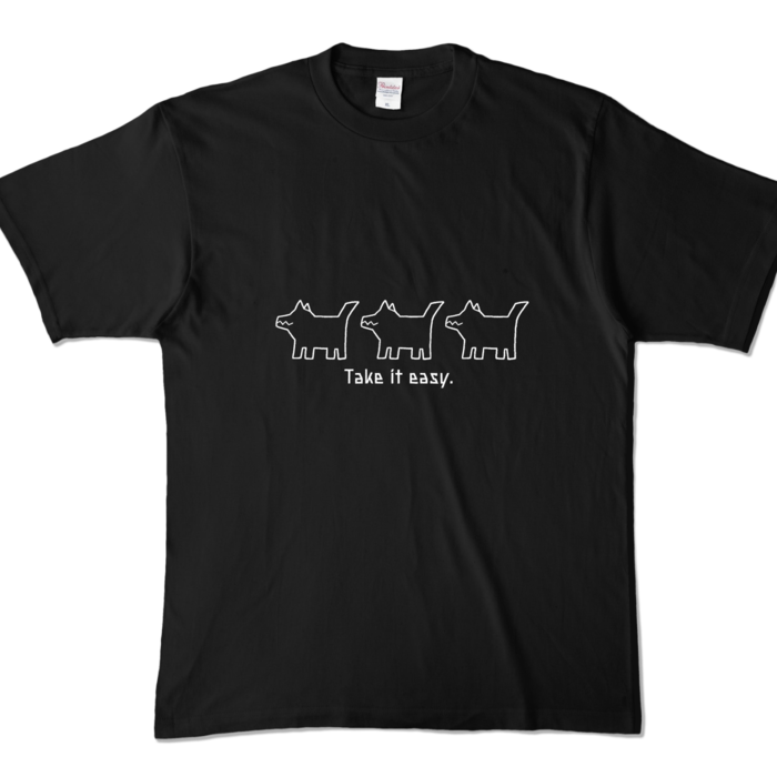カラーTシャツ - XL - ブラック (濃色)