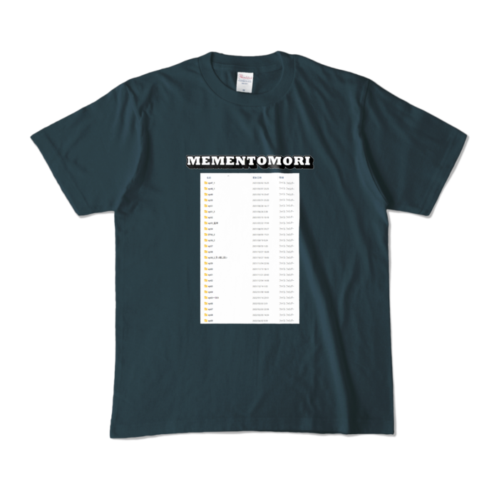 カラーTシャツ - M - デニム (濃色)