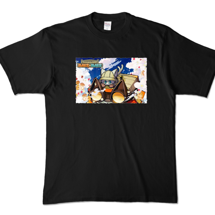 カラーTシャツ - XL - ブラック (濃色)