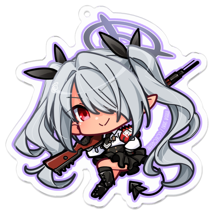 アクリルキーホルダー - 70 x 70 (mm)
