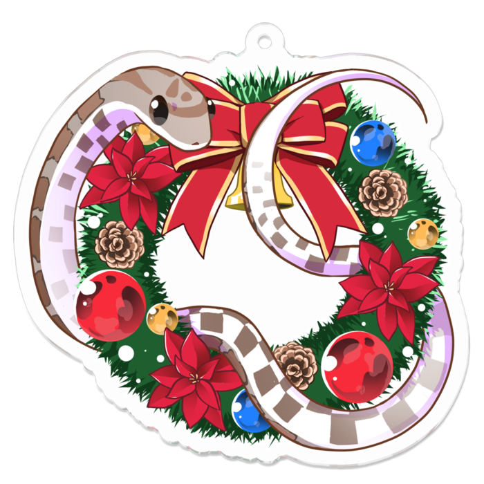 クリスマスアクキー(キャラメル)