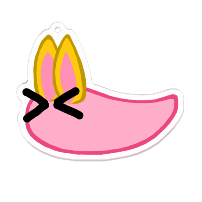 アクリルキーホルダー - 70 x 70 (mm)