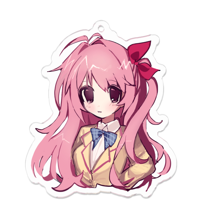アクリルキーホルダー - 70 x 70 (mm)