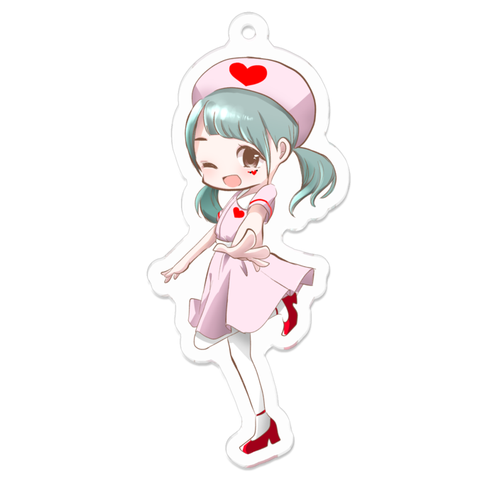 アクリルキーホルダー - 70 x 70 (mm)