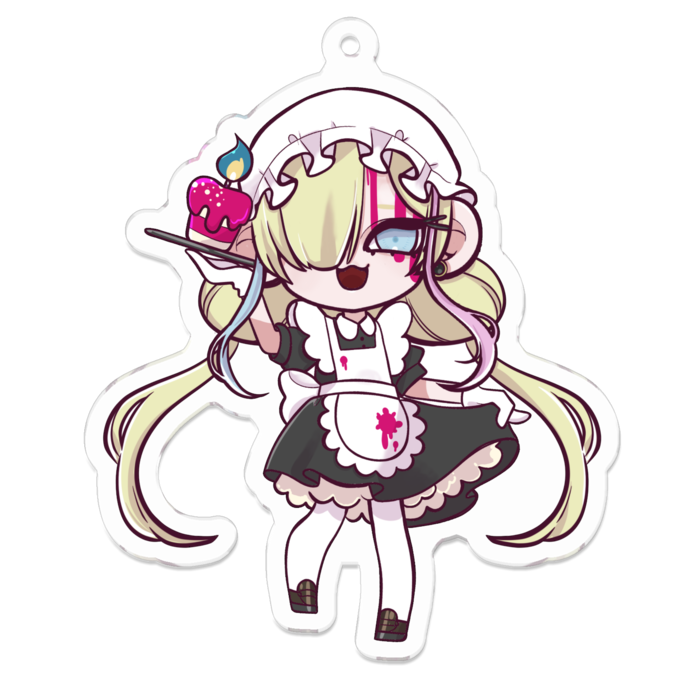 アクリルキーホルダー - 70 x 70 (mm)