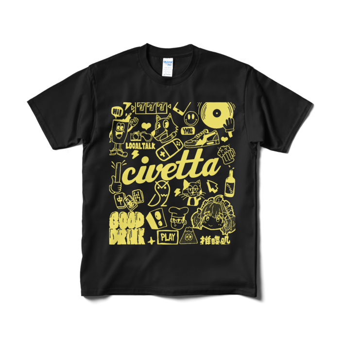 Tシャツ(短納期) - M - ブラック
