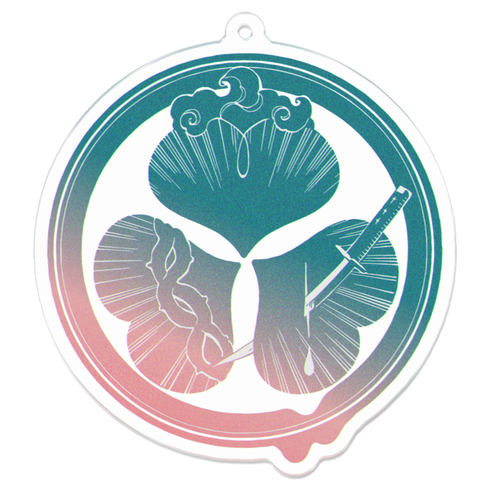 アクリルキーホルダー - 70 x 70 (mm)