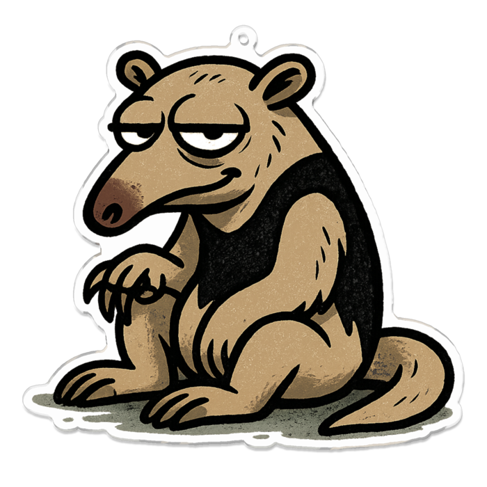 アクリルキーホルダー - 100 x 100 (mm)