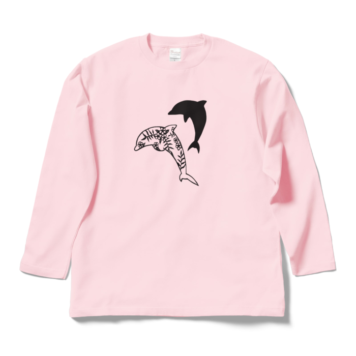 ロングスリーブTシャツ - L - ライトピンク