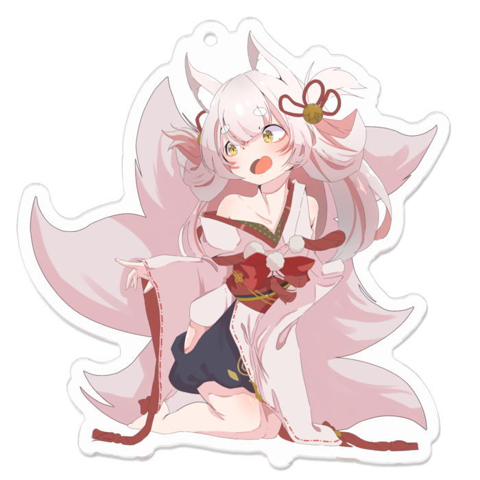 アクリルキーホルダー - 70 x 70 (mm)