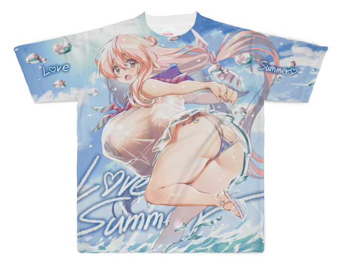 フルグラフィックTシャツ - XL - 両面印刷