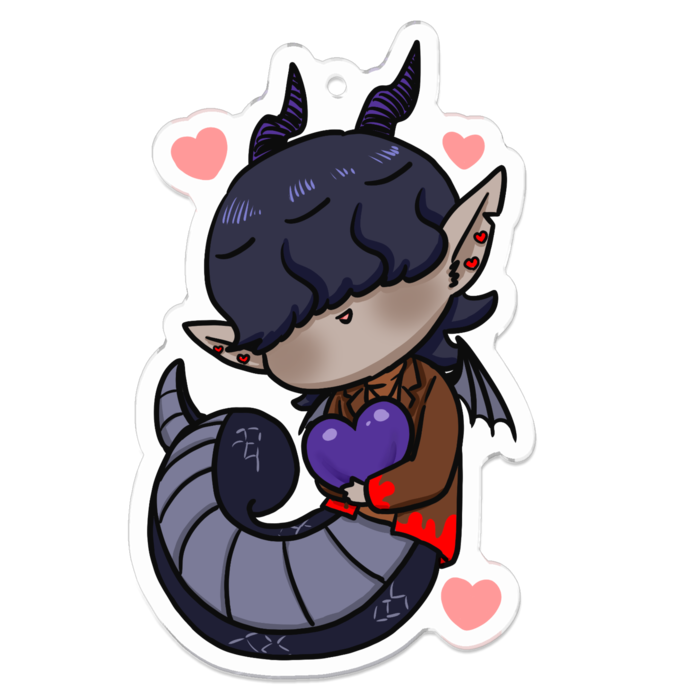 アクリルキーホルダー - 70 x 70 (mm)