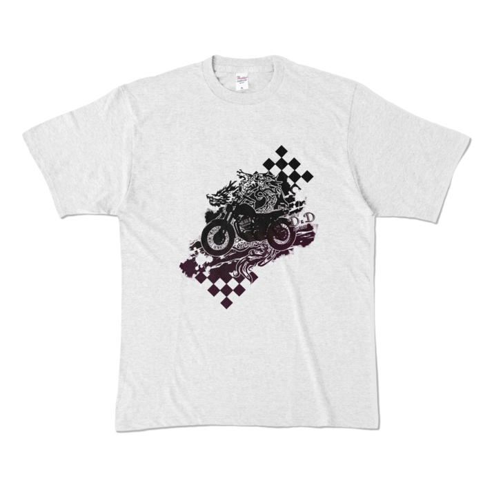 カラーTシャツ - XL - アッシュ (淡色)