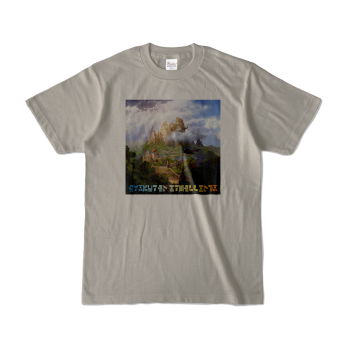 コロシアム デザインTシャツ（S/シルバーグレー）