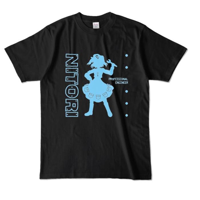 カラーTシャツ - L - ブラック (濃色)
