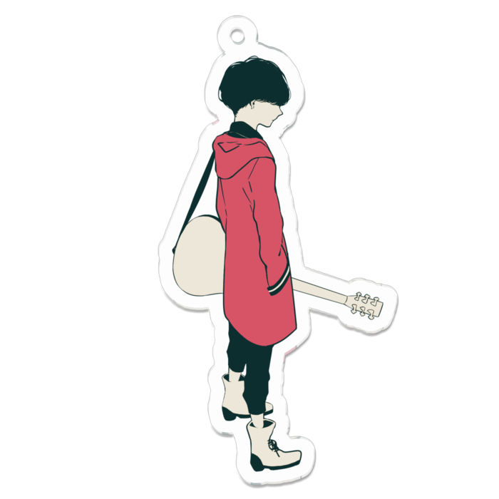 アクリルキーホルダー - 70 x 70 (mm)