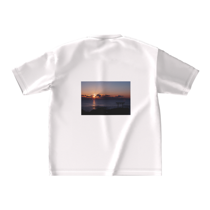 ビッグシルエットTシャツ - M - 背面