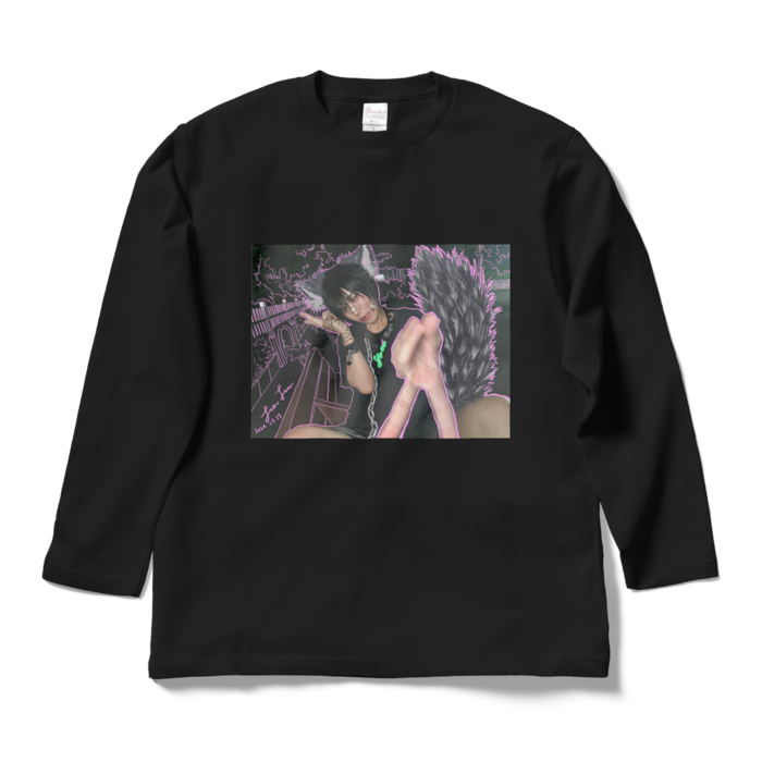 ロングスリーブTシャツ - L - ブラック