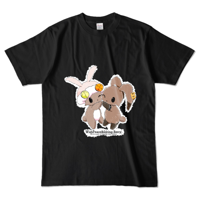 カラーTシャツ - L - ブラック (濃色)