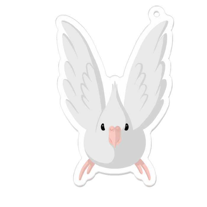 アクリルキーホルダー - 70 x 70 (mm)(1)