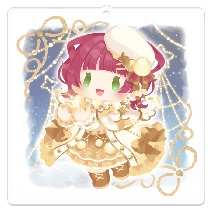 アクリルキーホルダー - 70 x 70 (mm)