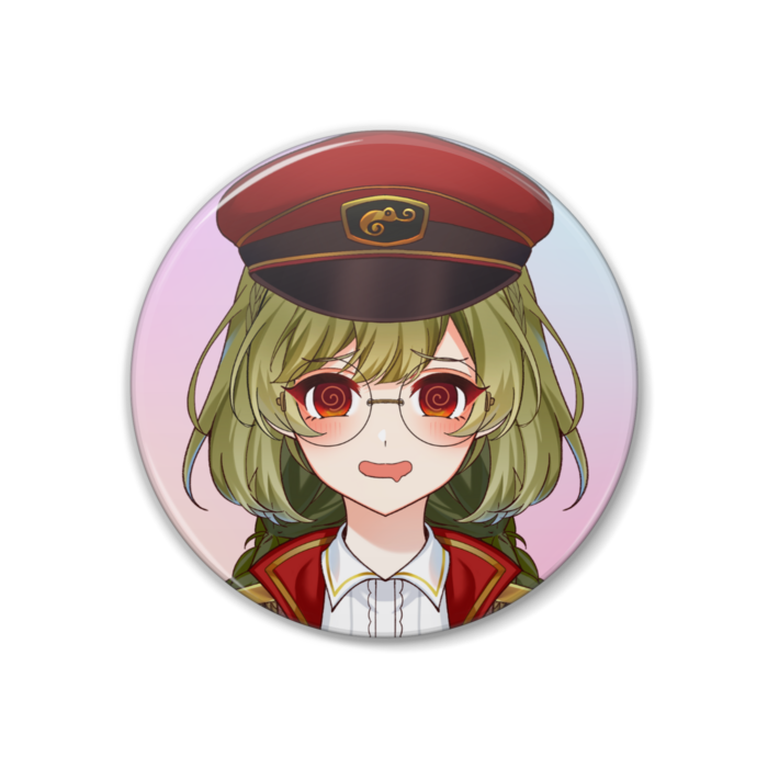 缶バッジ - 38mm ぐるぐる