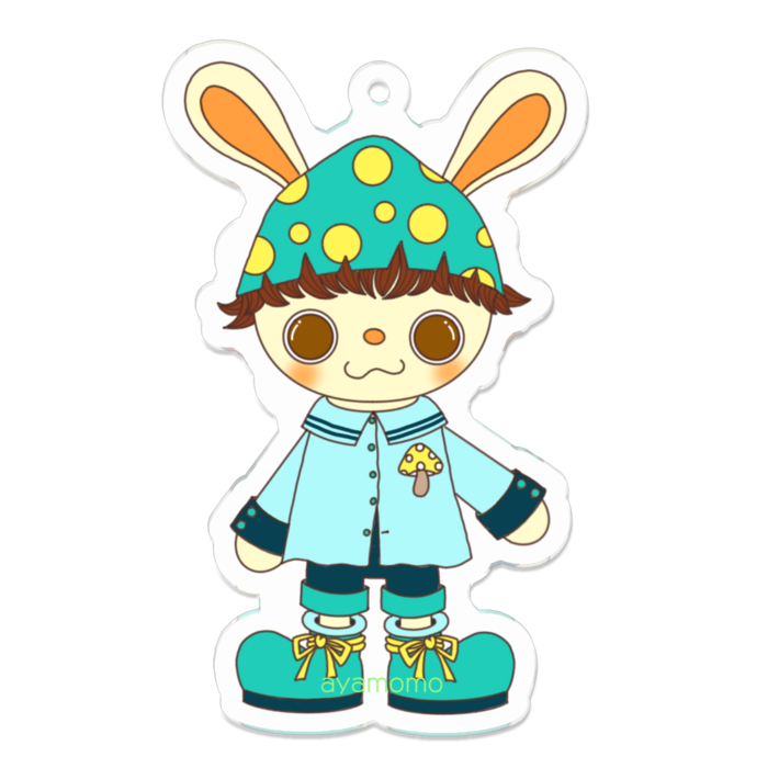 アクリルキーホルダー - 70 x 70 (mm)