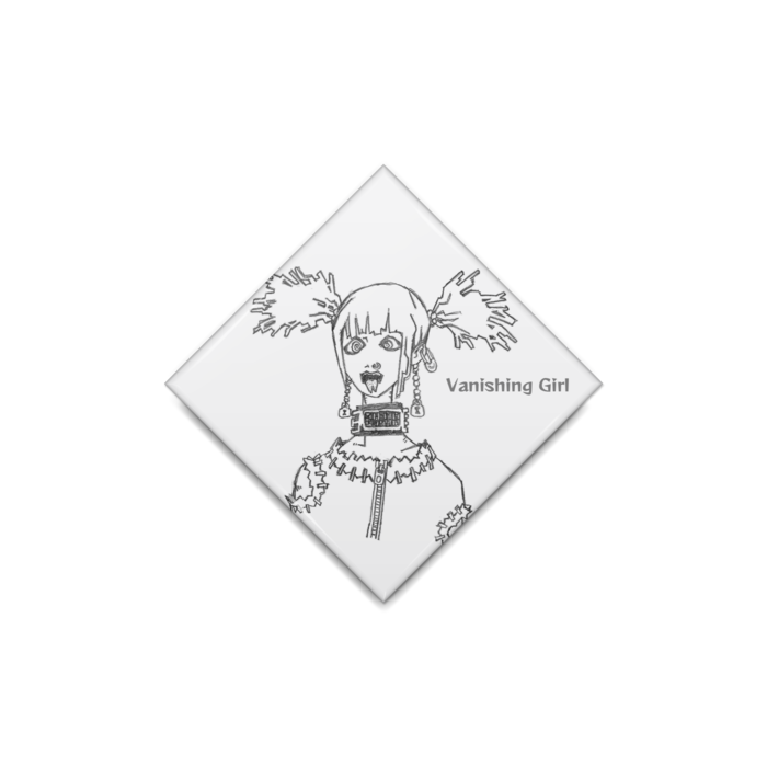 缶バッジ - ひし形40mm