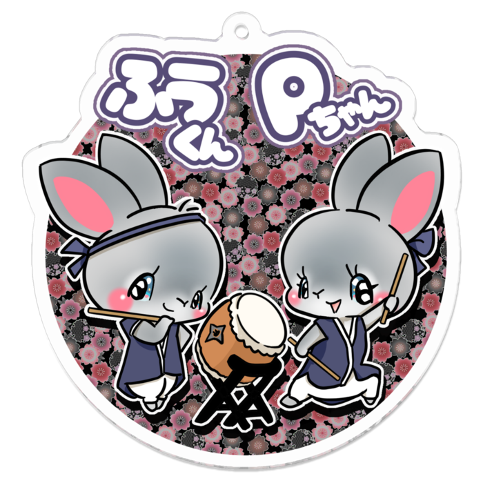 アクリルキーホルダー - 70 x 70 (mm)