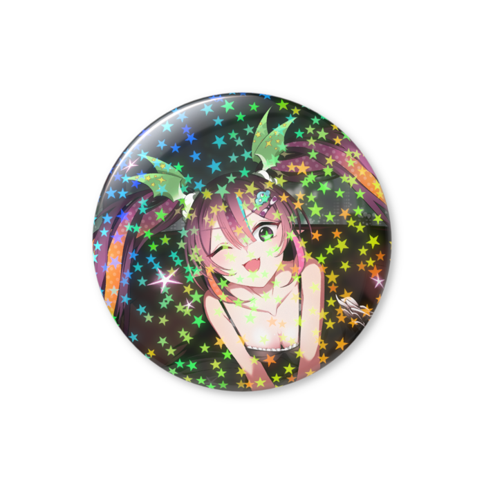 ホログラム缶バッジ - 56mm