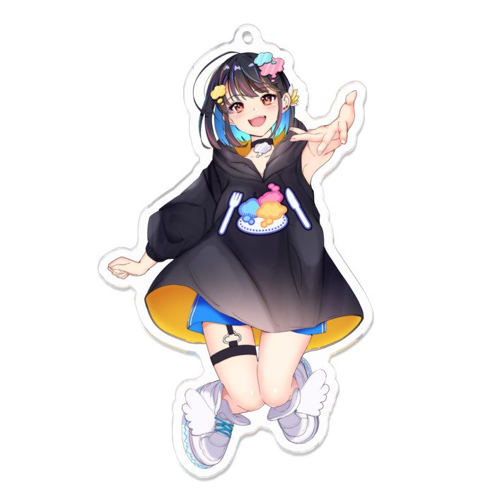 アクリルキーホルダー - 100 x 100 (mm)