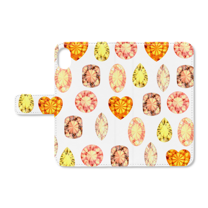 手帳型iPhoneケース - iPhone XR - ストラップ穴 なし