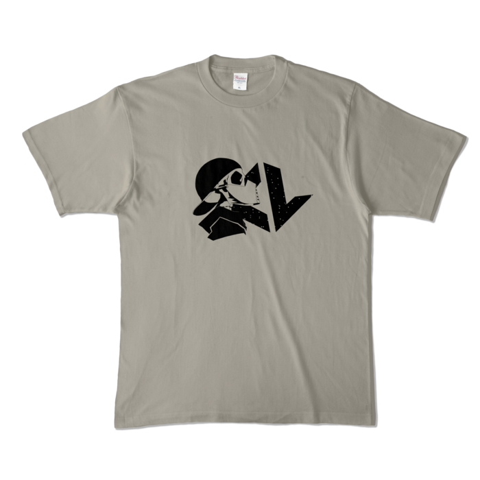 カラーTシャツ - XL - シルバーグレー (淡色)