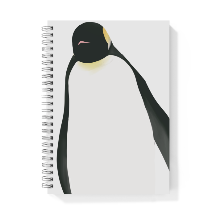 ペンギンのノート 飲めるみかん Booth