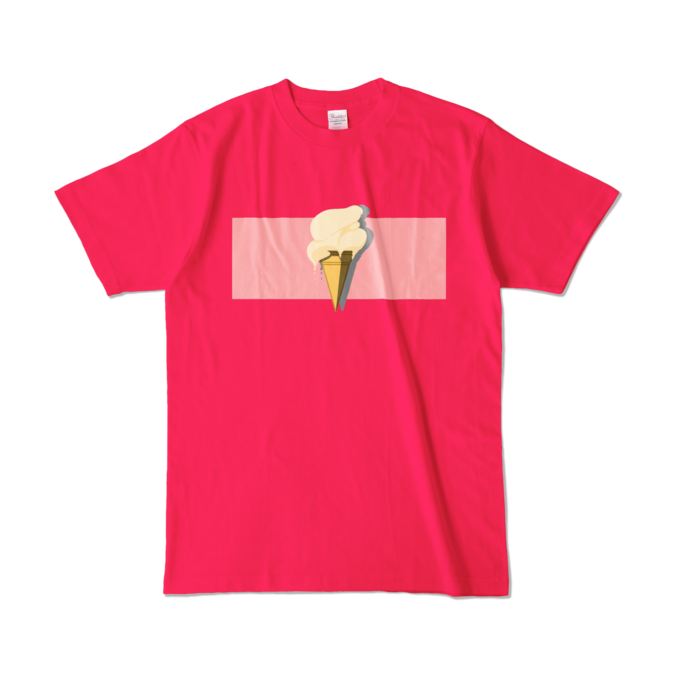 カラーTシャツ - L - ホットピンク (濃色)