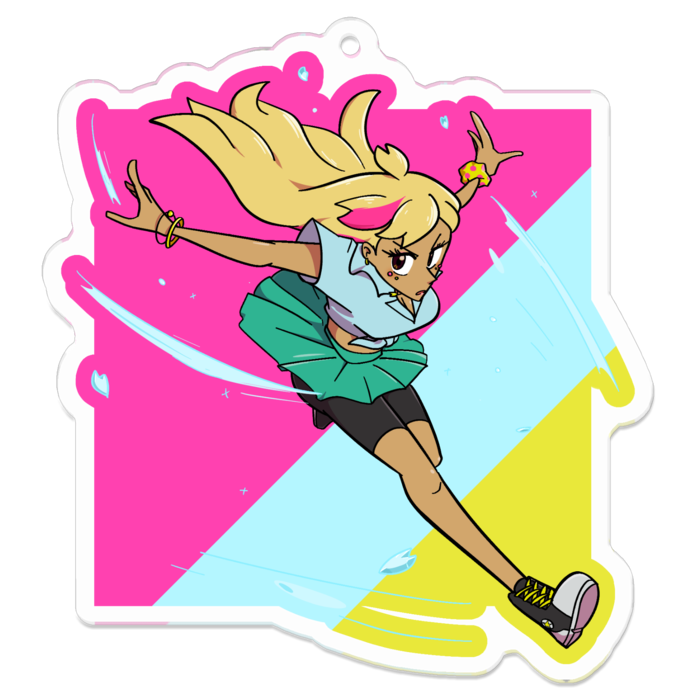 ユッカ　アクリルキーホルダー 70 x 70㎜