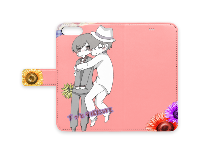 手帳型iPhoneケース - iPhone 8 Plus / 7 Plus - ストラップ穴 なし