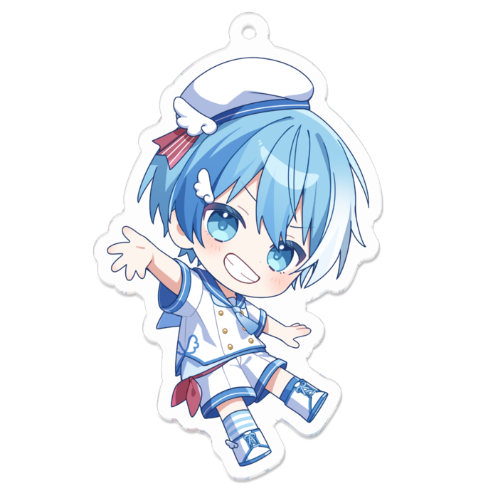 アクリルキーホルダー - 70 x 70 (mm)