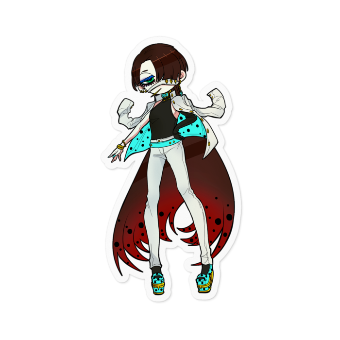 ステッカー - 100 x 100 (mm)