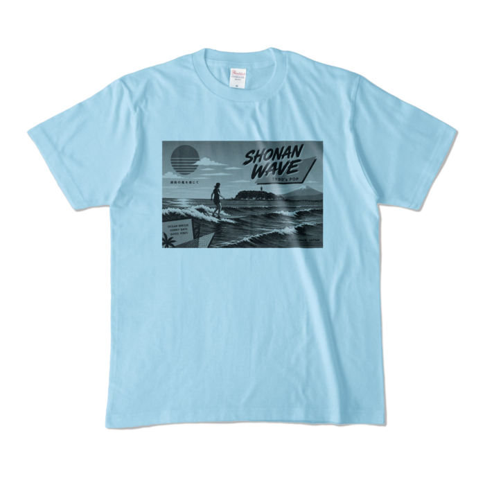 カラーTシャツ - M - ライトブルー (淡色)