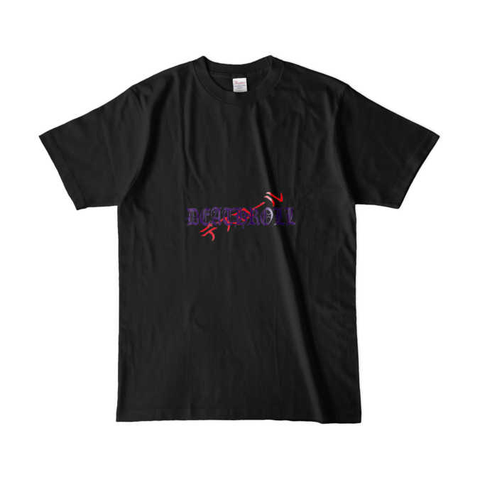 カラーTシャツ(濃色) - L - ブラック
