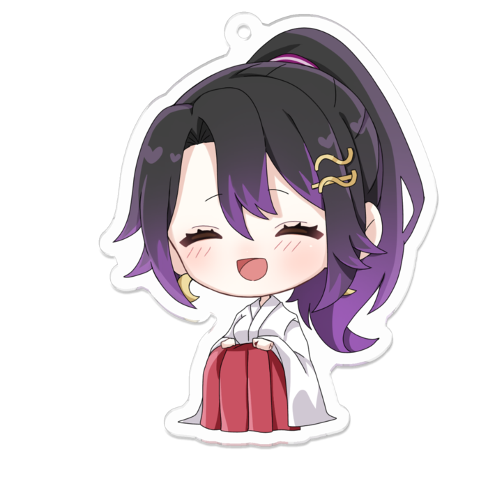 アクリルキーホルダー（コーティング） - 70 x 70 (mm)