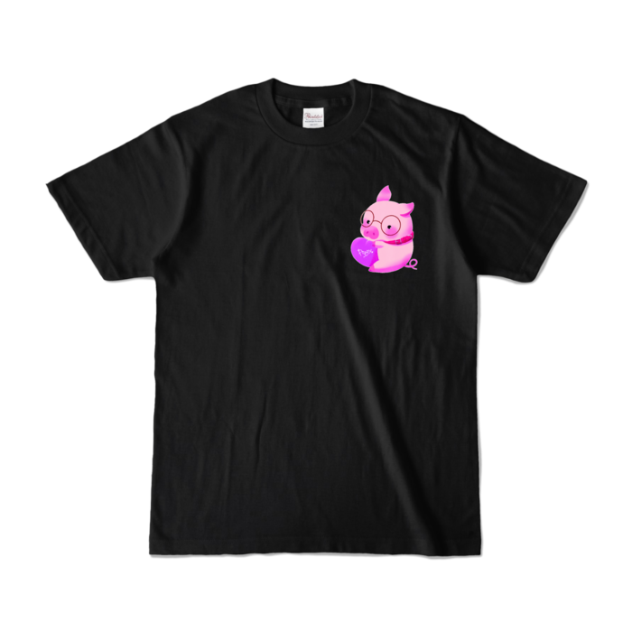 カラーTシャツ - S - ブラック (濃色)