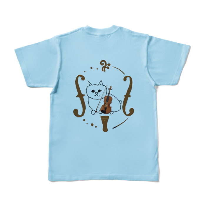 カラーTシャツ - S - ライトブルー (淡色)