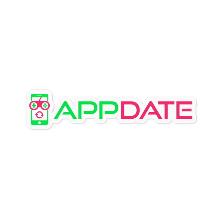 Appdateステッカー グリーン レッド Appdate Booth