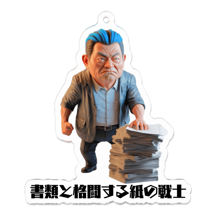 アクリルキーホルダー - 70 x 70 (mm)